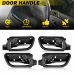 4PC Front Rear ide Door Handle RH Left Right for 2003-2007 Honda Accord Sedan