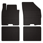 Dywaniki samochodowe gumowe do: Suzuki Baleno II hatchback (2015-) - czarne, dopasowane