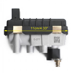 Turbo t&auml;iturmehhanismi solenoidklapp Mercedes 280 320 CDI G-277 G-219 6NW008412 jaoks