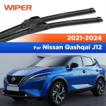 Nissan Qashqai J12 jaoks - 2024 Esiklaasipuhastajad Esiklaasipuhastajad Klaasipuhastusharjad 26 +17 2021-2024