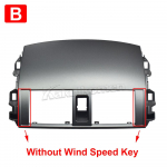 Toyota Corolla Altis 2007 2008 2009 2010 2011 2012 2013 Keskpaneeli Konditsioneeri &Otilde;huava Paneeli iluv&otilde;re Kate B model