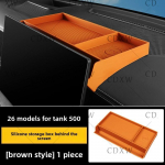 Suitable for the new 2026 tank 500hi4z/t screen rear storage box center control trument panel silicone storage car supplies pruun