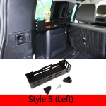 Land Rover Defender 110 jaoks   2024 Alumiiniumist Auto Pagasiruumi Hoiukorv Mahutavusega Kast Auto Tarvikud Style B  Left