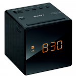 Sony kellraadio FM uni must B ICF-C1 FM/AM/Wide &uuml;hilduv, taimer, ICF-C1 must