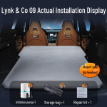 Lynk & Co 09 Autopadi: Automaatselt t&auml;ispuhutav voodi pagasiruumi ja tagaistme magajale Lynk & Co 09 24-25
