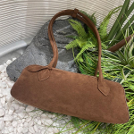 K&otilde;rgetasemeline ehtsast nahast bowlingu k&auml;ekott, ni&scaron;idisain, suur mahutavus, moekas kott/&otilde;lakott