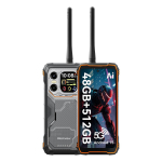 Blackview XPLORE 1 Walkie Talkie 5G AI V&auml;lisnutitelefon 48GB+512GB K&auml;ep&auml;rane NFC 16+512 oranž
