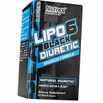 Diureetikum, Kuseeriti, Lipo-6 Black Diuretic, Nutrex 80kaps (02152022) 80caps
