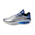 WASSUP X ANTA KT10 Basketball Shoes Men's Low top Gray Silver Blue 112521101S-1 42
