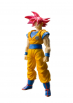 Bandai Kuju DBZ Son Goku Super Saiyan Jumal Punased Juuksed SH Figuarts 14cm 4549660175643 - - -