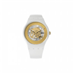 SWATCH Unisex 41mm Kuldne Kell SO29W107 SO29W107 White
