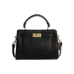 Coach Lane 20 &Uuml;he k&auml;epidemega Sile Nahast K&auml;ekott Madunaha detailidega Naiste K&auml;ekotid Must C8687-IMA47 Basic Set (Bag+Dust Bag)