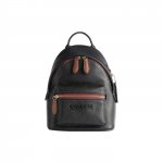 Coach Charter 18 V&auml;rviplokk Lukuga Nahast Seljakott Unisex Seljakotid Pruun Must C5286-B4M2 Basic Set (Bag+Dust Bag)