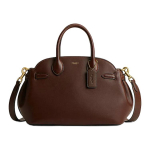 Coach Empire 28 Logoga T&otilde;mblukuga Nahast &Otilde;la-ristkorraline Suur Naiste k&auml;ekott Vaher CU218-B4MPL Basic Set (Bag+Dust Bag)