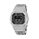 CASIO Custom Collection GMW B5000 1A P&auml;ikesetoitega mehhanism Metallrihmaga K&auml;ekell Unisex Must sihverplaat GMW-B5000-1A(Watch4--) black