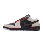 Jordan Air Jordan 1 Avage libisemiskindlad madalad rulaketsid Unisex Beež Must Beež HF1567-200(Team519-$avage) 44