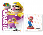 amiibo Wario Mario Kaasas originaalkleebis (Super seeria) [boonus]