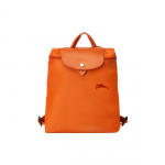 Longchamp Le Pliage Green 26 &Uuml;hev&auml;rviline Kl&otilde;ps-t&otilde;mblukuga Sulgemine Nahast Seljakott Naiste seljakott Porgand 1699919P69 Carrot