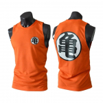 Goku Saiyan &Uuml;laosa Tank Varrukateta Kickboxing Muay Thai MMA Segatud V&otilde;itluskunst Spordir&otilde;ivad 3D Prindiga Vintage Treening UV-kaitse Kiiresti kuivav Unisex &Uuml;mar kael XS