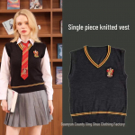 Unisex Harry Potter Maagiline Akadeemia V-kaelusega Varrukateta Cosplay Kampsun 115