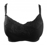 Breast Special Bra Operation Surgery Type Kallis pitsrinnahoidja 75A must