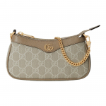 Gucci Ophidia Double G Logoga L&otilde;uendist V&auml;ike &Otilde;lakott Beež Pruun Kuldne Riistvara Kett Ristikeha Kott Naistele Igap&auml;evaseks S&otilde;iduks Ostlemiseks 764960-FACJT-9641 Box(Basic Set+Box)