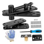 Hide Door Hinge Rotation Hardware Invisible 570 lbs Load Bearing Heavy Duty Pivot for