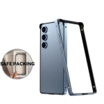 Stiilne ja kerge seadme v&auml;rvi alumiiniumist metallraamiga &uuml;mbris Samsung S26 Ultra S25 S24 Plus jaoks Soojuseraldusega kate Galaxy S25 gray