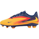 Erling Haaland x Nike Phantom 6 Low Club MG GS Precision Under Pressure Laste Jalgpalliketsid Oranž Laser-Oranž Sinine-Void HQ2026-800 36