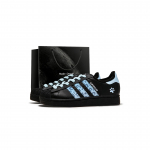 Adidas Originals Superstar 2 Nahast Madalad Rula Kingad Meeste Must Sinine JI0079(Team1517-SBOX) 44⅔