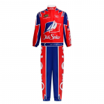 Ricky Bobby L&uuml;hikeste Varrukatega S&auml;rk ja M&uuml;ts Komplekt V&otilde;idus&otilde;idu Cosplay Kost&uuml;&uuml;m S punane
