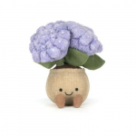 Amuseables Hortensia Pehmem&auml;nguasi Lilla 10x10x24cm Pehme Kallistatav Kingitus