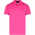Polo Ralph Lauren Logo Tikitud N&ouml;&ouml;pidega L&uuml;hikeste Varrukatega Polo S&auml;rk Meeste Topid Roosa 710536856-447 XS