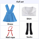 Rei Ayanami Cosplay Kost&uuml;&uuml;m Asuka Langley Soryu Cosplay T&uuml;drukute Naiste Koolivormi kleidid Halloweeni Loli Riietus XS
