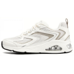 Skechers Tres-Air Uno liblikakujulised kingad Moodne retrotrend V&otilde;rk-s&uuml;nteetiline nahk Vastupidav Hingav madala s&auml;&auml;rega jooksujalatsid Naiste toss 177399-WHT 38