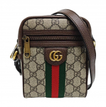 [Kasutatud] Gucci GG Supreme Ophidia &otilde;lakott 'Beež' - V&auml;ga hea #3IY9H ONE SIZE