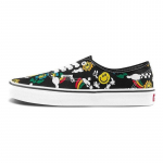 Projekt x K&auml;sitsi tellimus x Vans Authentic Kolmekordne koost&ouml;&ouml; L&otilde;uend Naerupildiga Prindiga Vabaaja Madalad Unisex Rula Kingad Must VN0A5KS9936 36