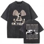 Vintage pestud Don Toliver Octane albumi merch T-s&auml;rk unisex naistele hiphopi suur &uuml;legabariidiline gooti T-s&auml;rk T-s&auml;rgid streetwear S mitmev&auml;rviline