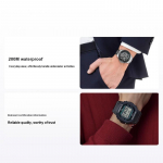 Casio G-Shock Midnight Green Series Veekindel P&auml;ikeseenergia Bluetooth Stopper Alarmi funktsioon P&auml;ikeseenergia Kvartsliikumine Meeste Kellad Must GW-B5600MG-1 Black Strap