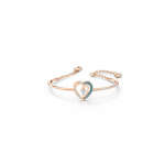 Swarovski STARRY NIGHT T&auml;he&ouml;&ouml; romantiline s&uuml;damekujuline imitatsioonkristallkivist k&auml;ev&otilde;ru naistele sinine 5484018 sinine