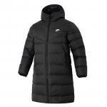 Nike Sulgjoped Meeste Kapuutsiga M&otilde;&otilde;dukalt Tepitud Sulgjope FB8180-010 XXL