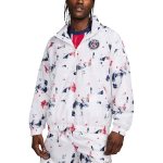 Nike Paris Saint Germain FW24 Meeste Nike Jalgpalli Anorakki Jakk Meeste Valge FQ3188-100 XL white