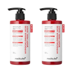 Medicube H&uuml;pokloorhape Riisi Kehakoorija Shot 280ml (3 Valikud) # 280ml x 2pcs white