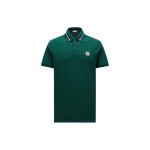Moncler Mugav L&otilde;tv L&otilde;ikega Logomustriga Polo S&auml;rk Meeste pealisr&otilde;ivad Oliiviroheline J10918A0002189A16875 S blue