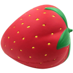 Super Suur Puuvilja Hiiglane Squishy Aeglaselt T&otilde;usev Apelsin Arbuus Maasikas Virsik Jumbo Pehme Kawaii Squishies Dekompressioonim&auml;nguasjad maasika