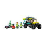 Lego 4x4 maasturi kiirabi p&auml;&auml;ste ONE SIZE mitmev&auml;rviline