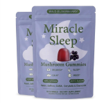 Melatoniinivabad une-kummikommid reishiseente, seentega, vegan, heaolu toetus 1pack