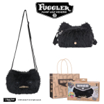 Fugglers Koledad Hambad Koletise Kott Crossbody Armas Pl&uuml;&uuml;sist Rahakott Pl&uuml;&uuml;sikott Fuggs Crossbody Kott &Otilde;larihmaga Loom Pl&uuml;&uuml;sid black
