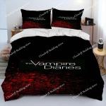Uus film The Vampire Diaries voodipesukomplekt &Uuml;hekohaline Kaksik T&auml;issuuruses Kuninganna Kuningas Suuruses Voodikomplekt T&auml;iskasvanud Laps Magamistuba Tekikotikomplekt Kodutekstiil 140cmx200cm
