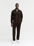 Sergio Tacchini M Meeste Sametine Treening-T&otilde;mblukuga Jakk (D.Brown) Brd/L